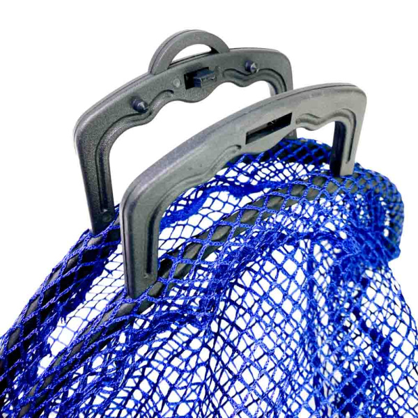 Сетка для сбора морепродуктов (синий; 57х40 см / D 27 см)